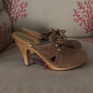 Michael Kors suede high heels
